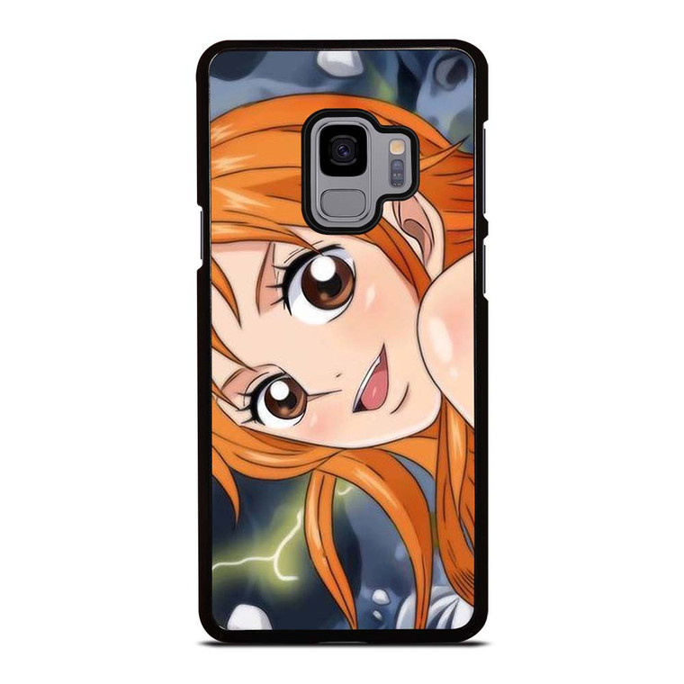 NAMI FACE ONE PIECE ANIME Samsung Galaxy S9 Case Cover