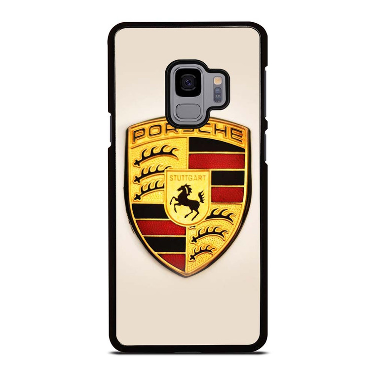 PORSCHE SUPERCAR LOGO 2 Samsung Galaxy S9 Case Cover