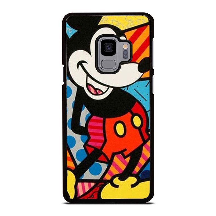 ROMERO BRITTO MICKEY MOUSE Samsung Galaxy S9 Case Cover