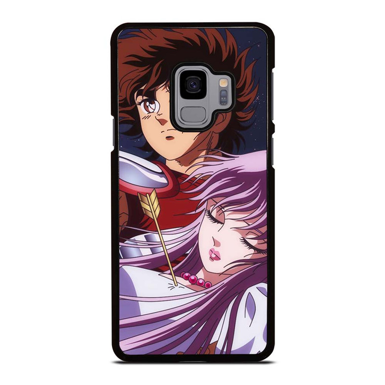 SAINT SEIYA AND PRINCESS Samsung Galaxy S9 Case Cover