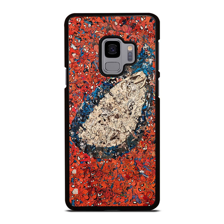 SPIDERMAN EYE COLLAGE Marvel Avengers Samsung Galaxy S9 Case Cover