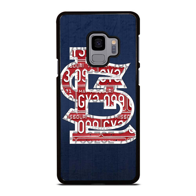 ST. LOUIS CARDINALS BASEBALL WOODEN LOGO Samsung Galaxy S9 Case Cover