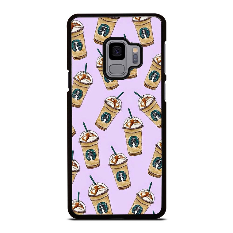 STARBUCKS COFFEE CUP COLLAGE Samsung Galaxy S9 Case Cover