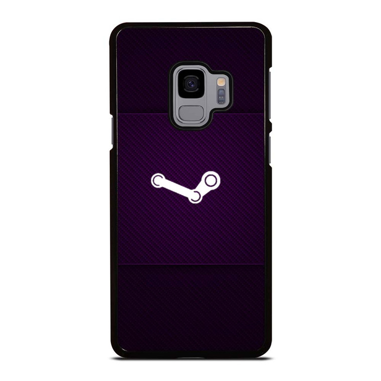 STEAM GAME PURPLE ICON Samsung Galaxy S9 Case Cover