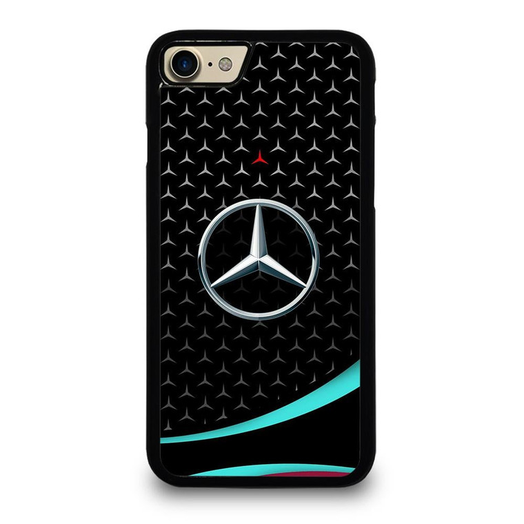 MERCEDES BENZ PATTERN LOGO iPhone 7 / 8 Case Cover