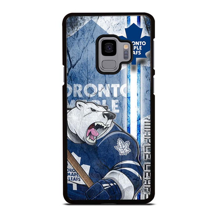 TORONTO MAPLE LEAFS LOGO BEAR MASCOT Samsung Galaxy S9 Case Cover