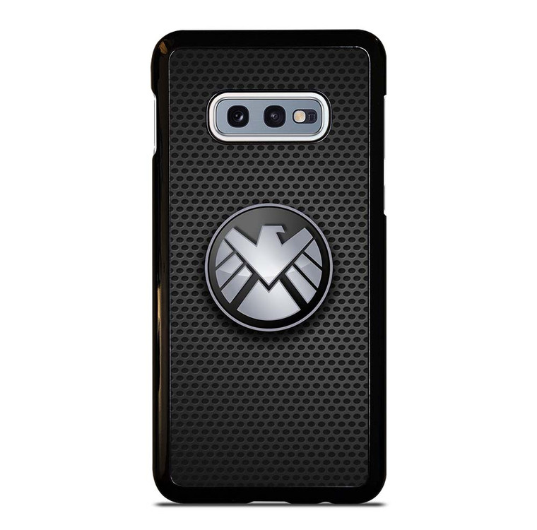 AGENTS OF SHIELD MARVEL LOGO METAL Samsung Galaxy S10e Case Cover