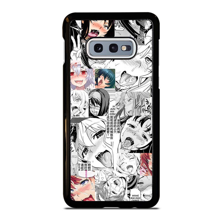 AHEGAO ANIME COMIC Samsung Galaxy S10e Case Cover
