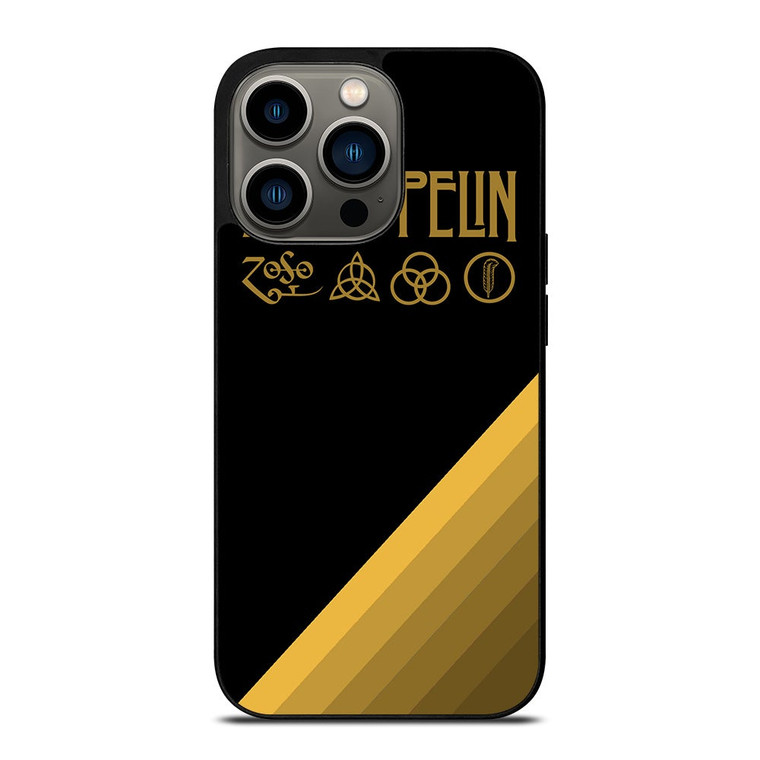 LED ZEPPELIN ROCK BAND SYMBOL iPhone 13 Pro Case Cover