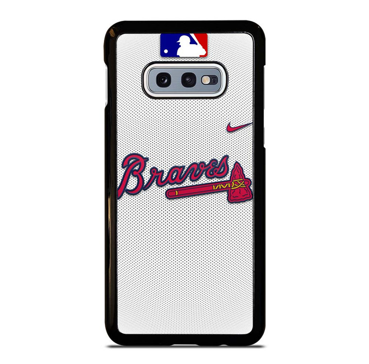 ATLANTA BRAVES ICON MLB BASEBALL TEAM LOGO Samsung Galaxy S10e Case Cover