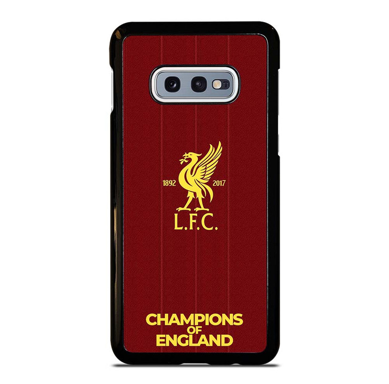 CHAMPIONS OF ENGLAND LIVERPOOL FC Samsung Galaxy S10e Case Cover