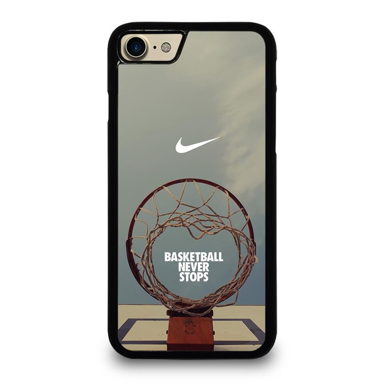 NIKE BASKETBALL NEVER STOPS RING iPhone 7 / 8 Case Cover