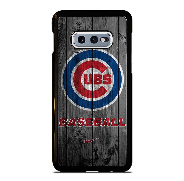 CHICAGO CUBS WOODEN LOGO Samsung Galaxy S10e Case Cover