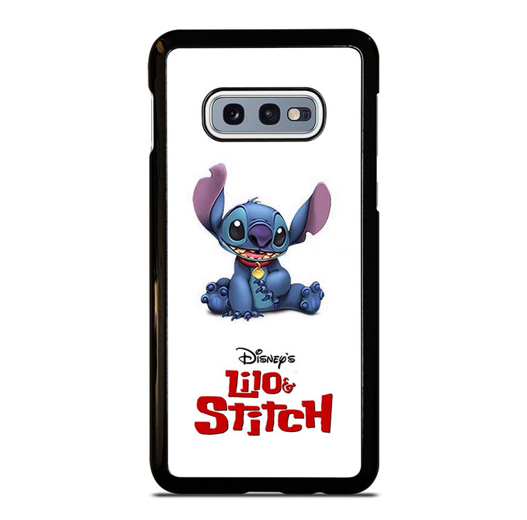 DISNEY LILO AND STITCH WHITE Samsung Galaxy S10e Case Cover