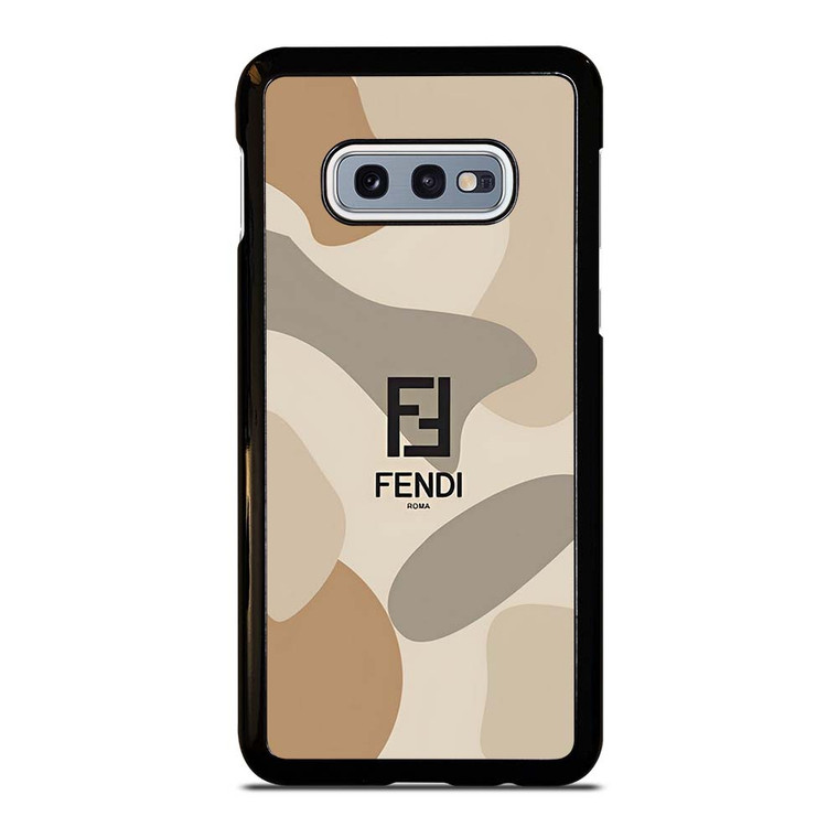FENDI ROMA LOGO CAMO Samsung Galaxy S10e Case Cover