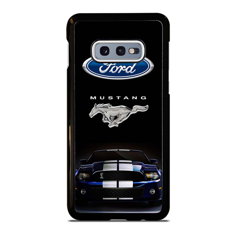 FORD MUSTANG CAR BLUE Samsung Galaxy S10e Case Cover