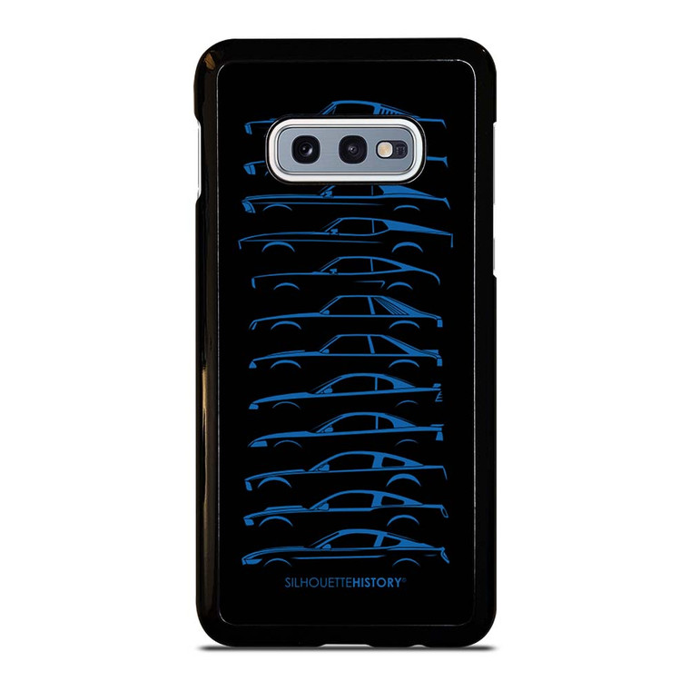 FORD MUSTANG SILHOUETTE HISTORY Samsung Galaxy S10e Case Cover