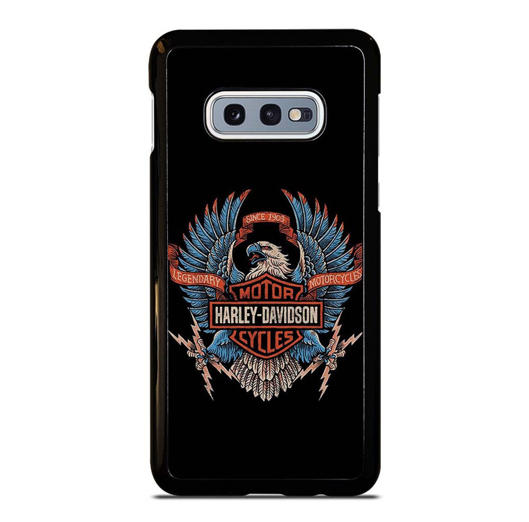 HARLEY DAVIDSON LEGENDARY MOTORCYCLES LOGO EAGLE Samsung Galaxy S10e Case Cover