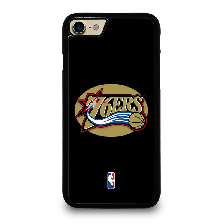 PHILADELPHIA 76ERS NBA GOLD LOGO iPhone 7 / 8 Case Cover