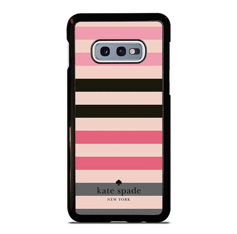 KATE SPADE NEW YORK LOGO STRIPES PATTERN Samsung Galaxy S10e Case Cover