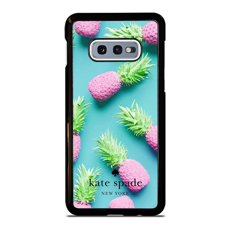 KATE SPADE NEW YORK LOGO SUMMER PINEAPPLE ICON Samsung Galaxy S10e Case Cover