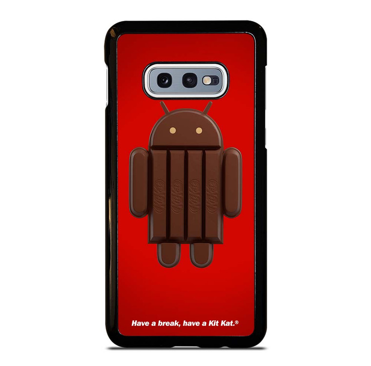 KIT KAT CHOCOLATE ANDROID ICON Samsung Galaxy S10e Case Cover