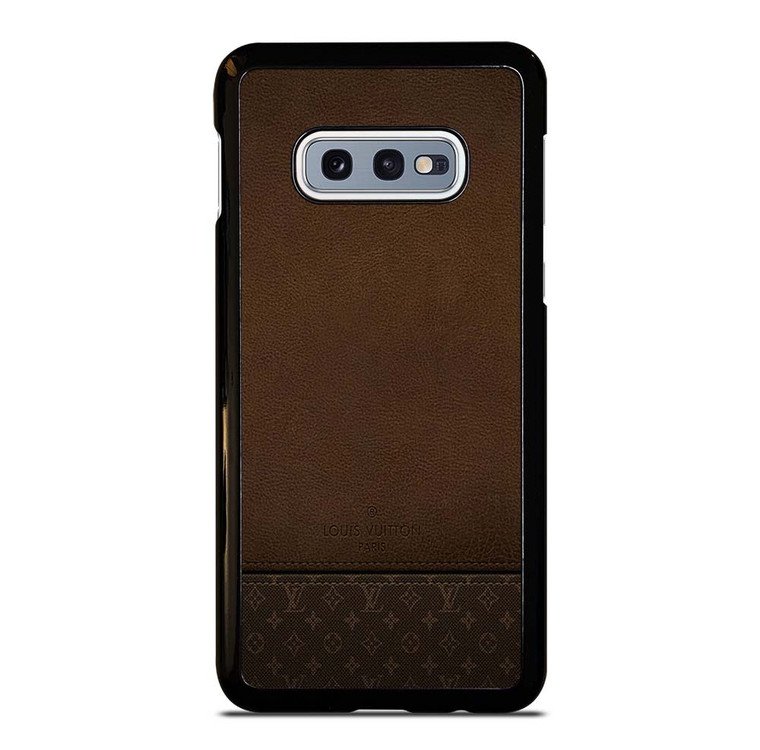LOUIS VUITTON PARIS LV LOGO LEATHER BAG Samsung Galaxy S10e Case Cover