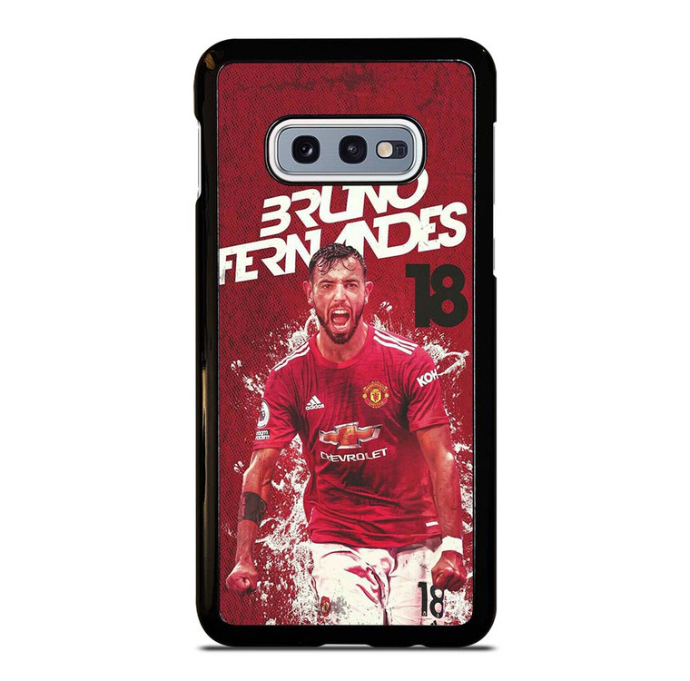 MANCHESTER UNITED BRUNO FERNANDES Samsung Galaxy S10e Case Cover