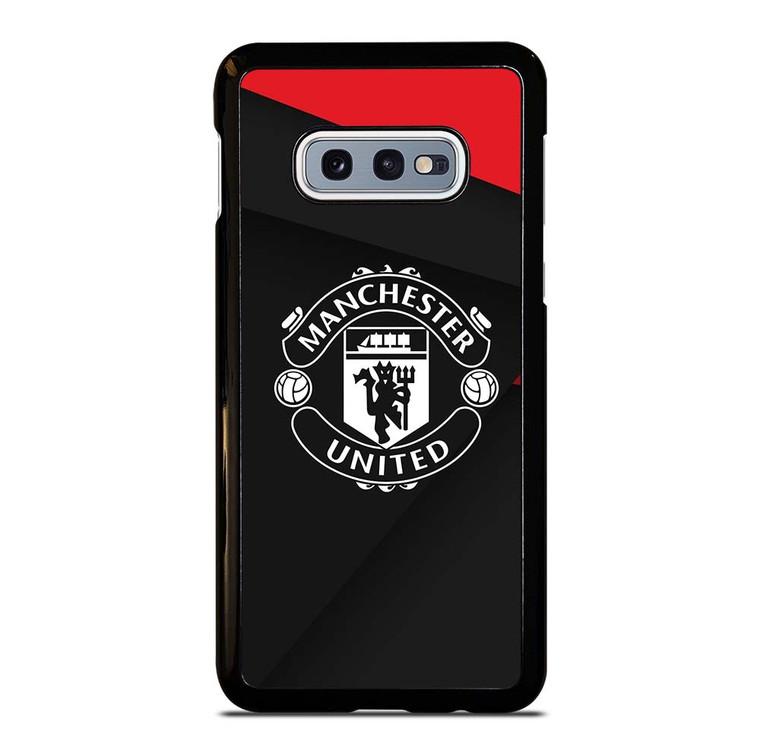 MANCHESTER UNITED LOGO BLACK Samsung Galaxy S10e Case Cover