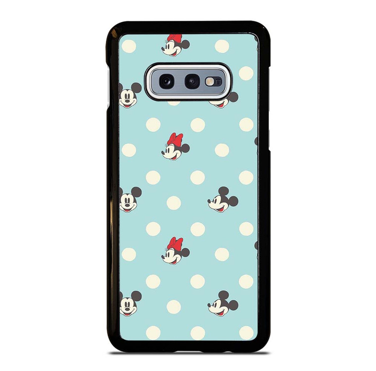 MICKEY AND MINNIE MOUSE DISNEY POLKADOTS Samsung Galaxy S10e Case Cover