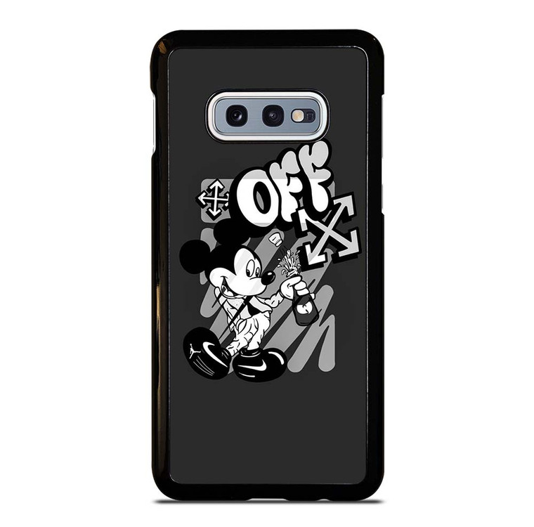 MICKEY MOUSE OFF WHITE LOGO Samsung Galaxy S10e Case Cover