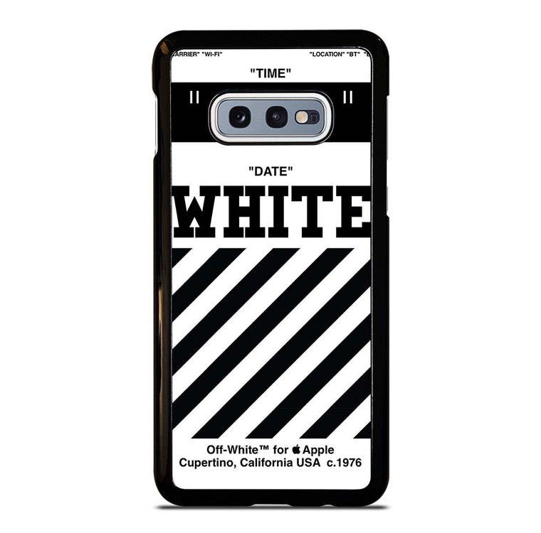 OFF WHITE 3 Samsung Galaxy S10e Case Cover