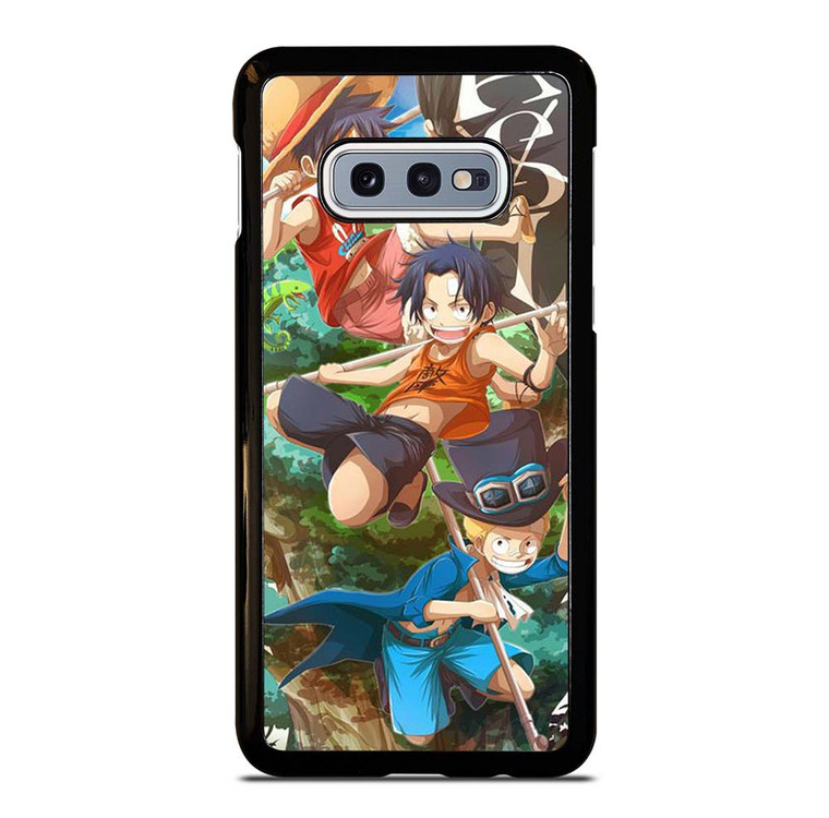 ONE PIECE LUFFY SABO ACE KID Samsung Galaxy S10e Case Cover