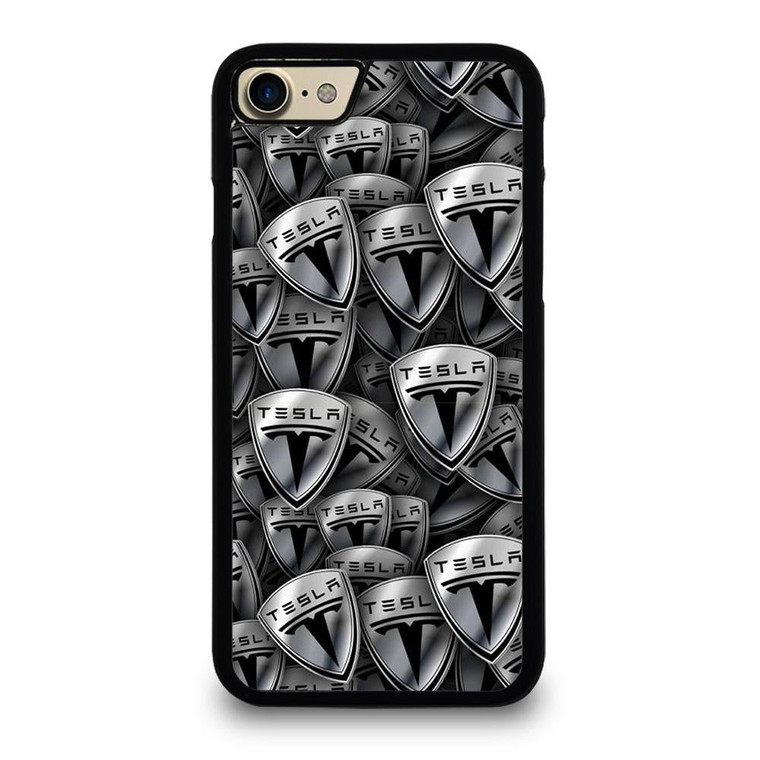 TESLA METAL LOGO COLLAGE iPhone 7 / 8 Case Cover