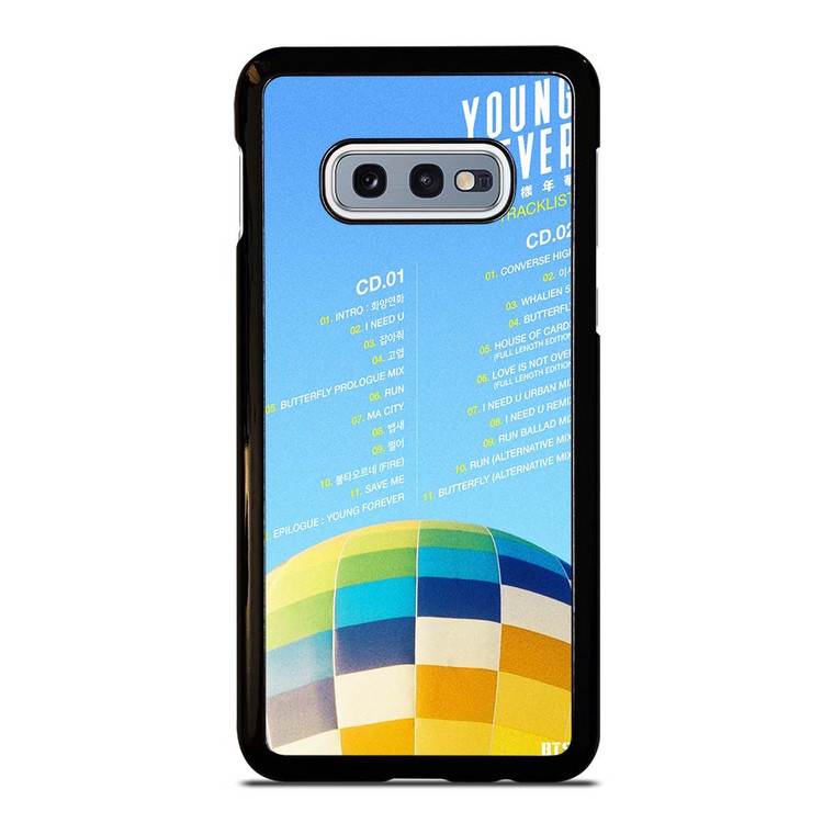 TRACKLIST BANGTAN BOYS YOUNG FOREVER Samsung Galaxy S10e Case Cover