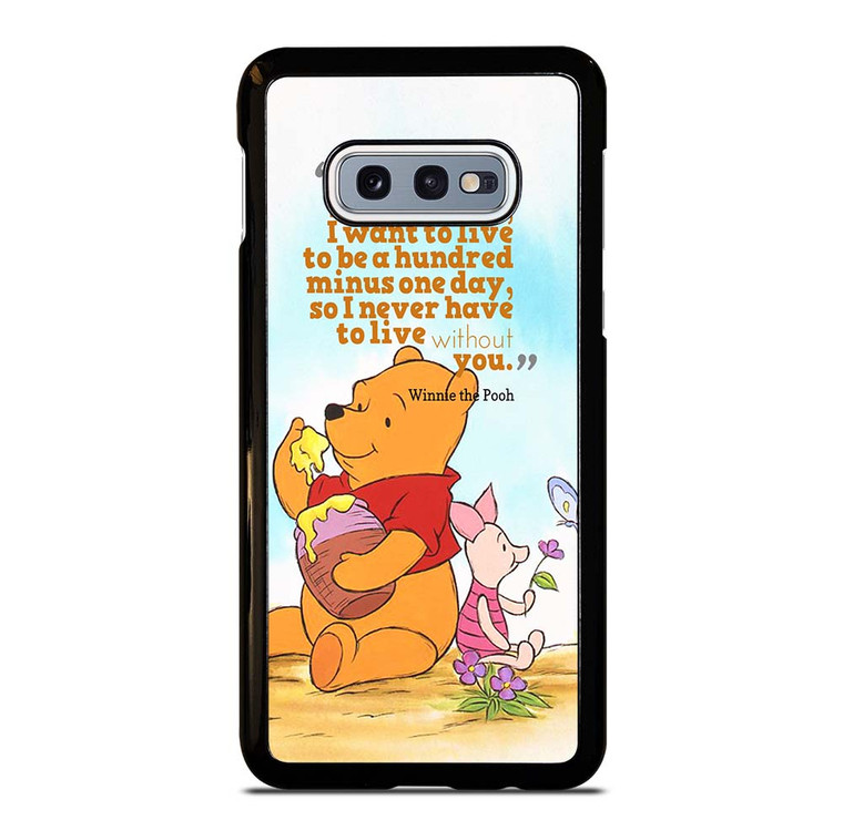 WINNIE THE POOH QUOTE Disney Samsung Galaxy S10e Case Cover