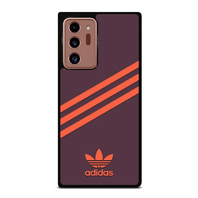 ADIDAS ORIGINALS STRIPES PURPLE ORANGE Samsung Galaxy Note 20 Ultra Case Cover