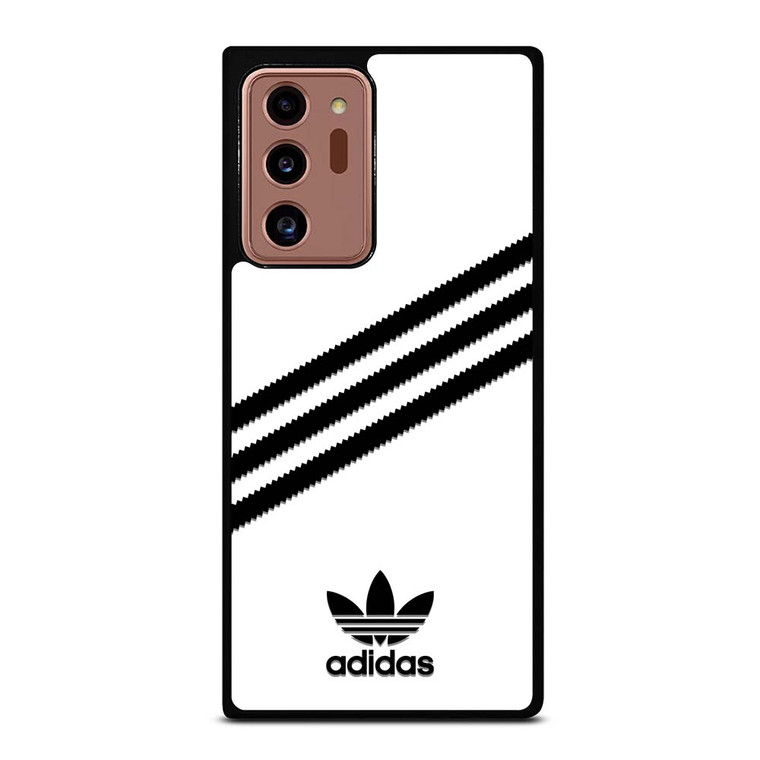 ADIDAS ORIGINALS STRIPES WHITE BLACK Samsung Galaxy Note 20 Ultra Case Cover