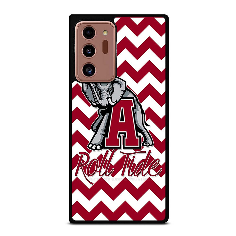 ALABAMA CRIMSON TIDE STRIP ROLL Samsung Galaxy Note 20 Ultra Case Cover