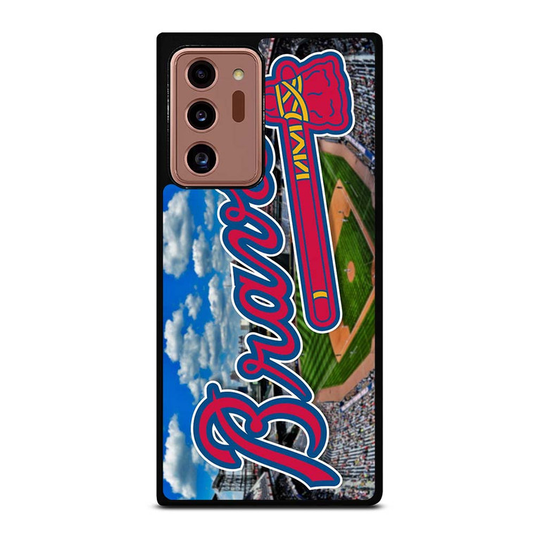 ATLANTA BRAVES BASEBALL LOGO 2 Samsung Galaxy Note 20 Ultra Case Cover