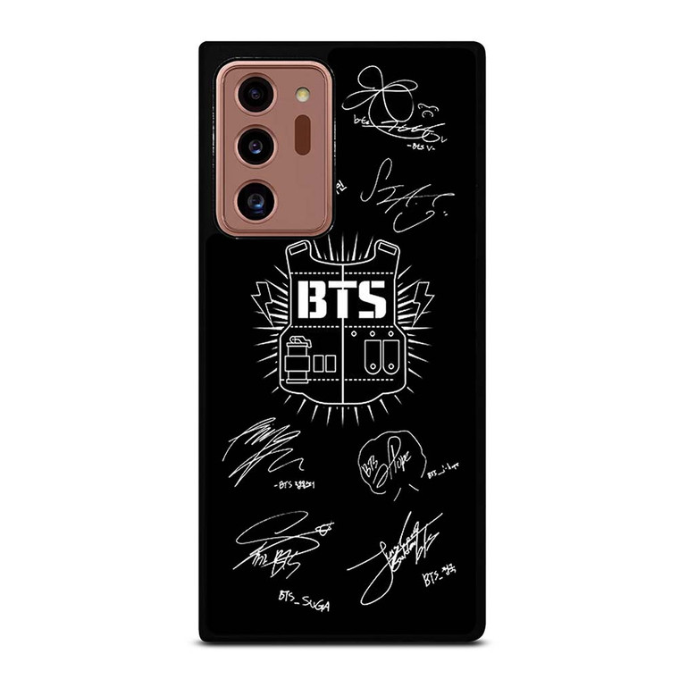 BANGTAN BOYS BTS SIGNATURE Samsung Galaxy Note 20 Ultra Case Cover