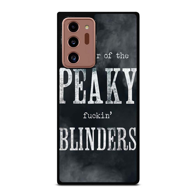 BY THE ORDER OF PEAKY BLINDERS SERIES Samsung Galaxy Note 20 Ultra Case Cover
