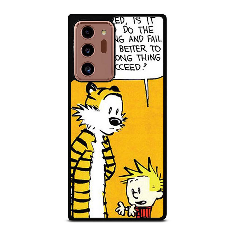 CALVIN AND HOBBES QUOTE Samsung Galaxy Note 20 Ultra Case Cover