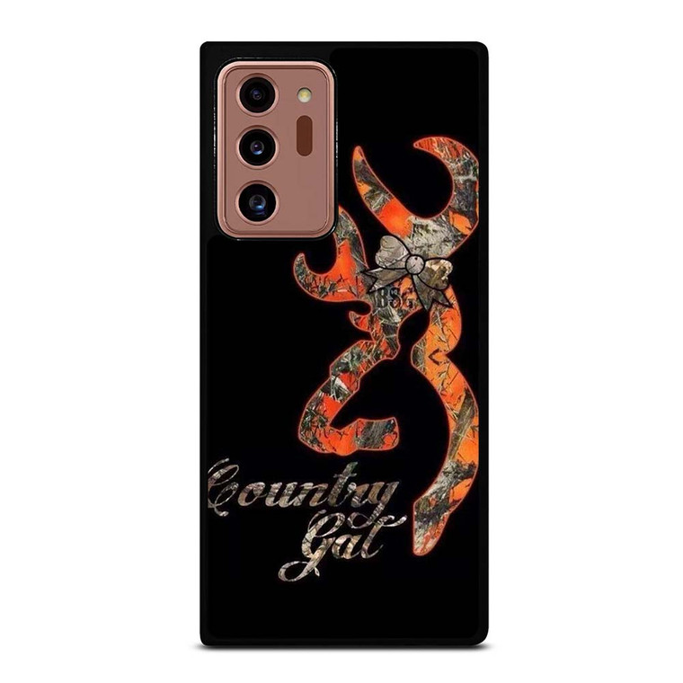 CAMO BROWNING COUNTRY GAL Samsung Galaxy Note 20 Ultra Case Cover