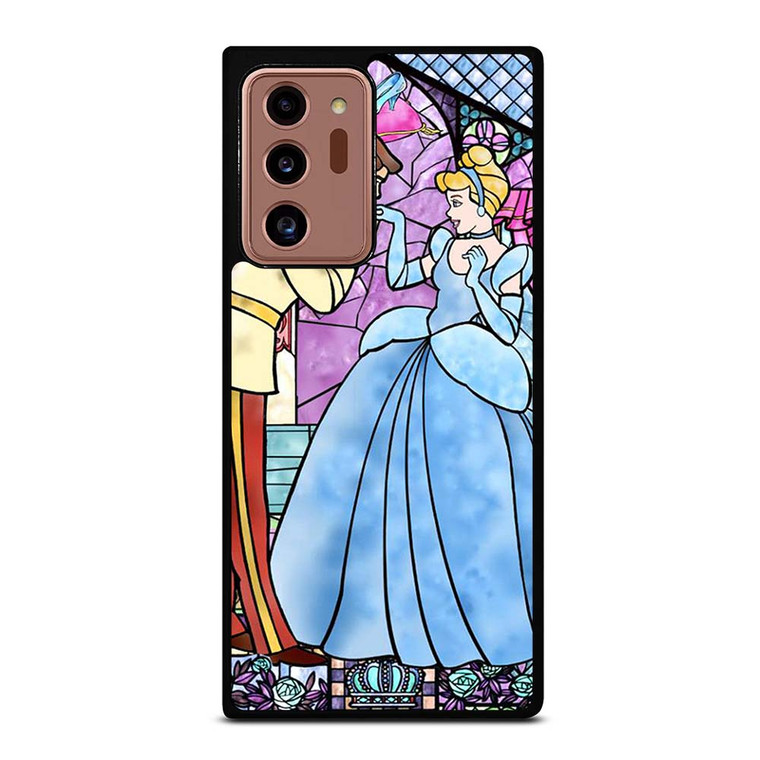 CINDERELLA ART GLASSES Disney Samsung Galaxy Note 20 Ultra Case Cover
