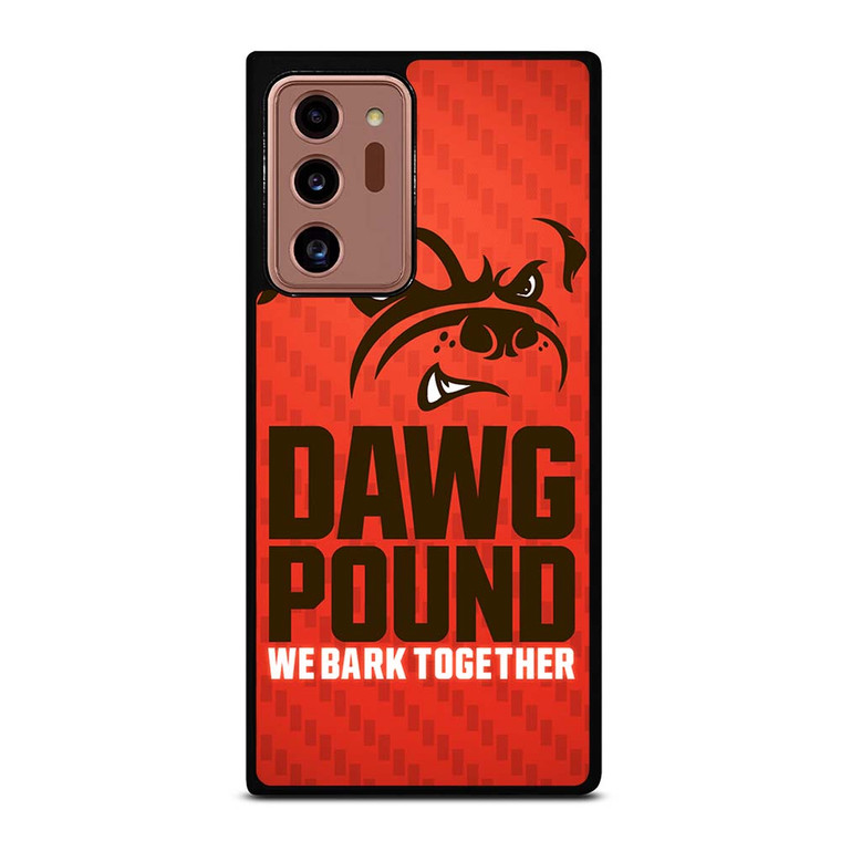 CLEVELAND BROWNS DAWG POUND Samsung Galaxy Note 20 Ultra Case Cover