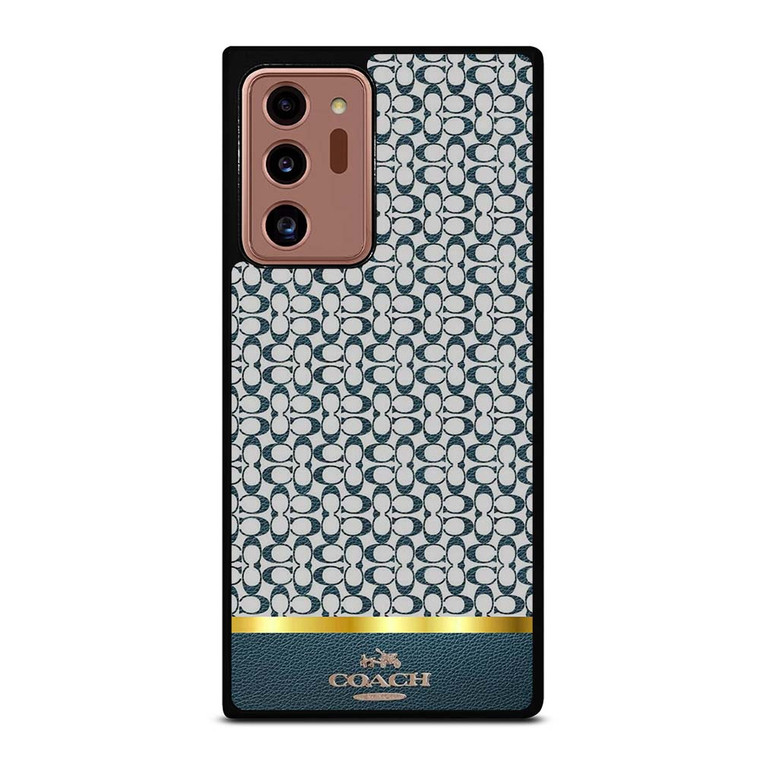COACH NEW YORK ICON BLUE EMBLEM Samsung Galaxy Note 20 Ultra Case Cover