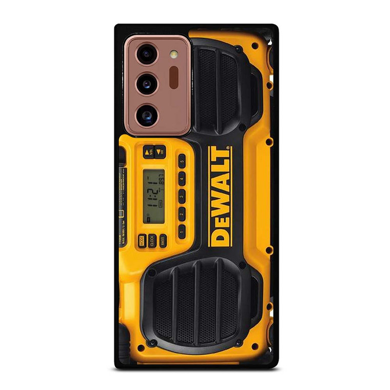DEWALT JOBSITE RADIO Samsung Galaxy Note 20 Ultra Case Cover