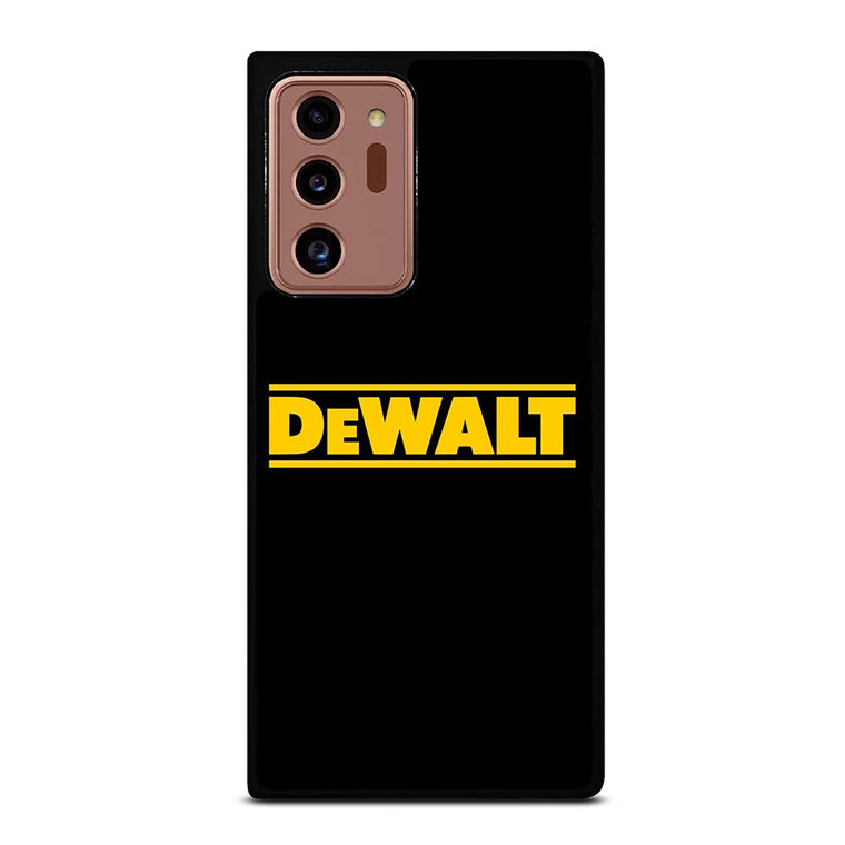 DEWALT LOGO BLACK Samsung Galaxy Note 20 Ultra Case Cover