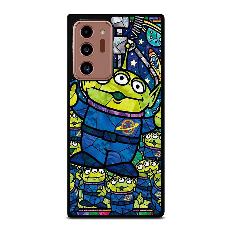 DISNEY TOY STORY ALIEN ART GLASS Samsung Galaxy Note 20 Ultra Case Cover